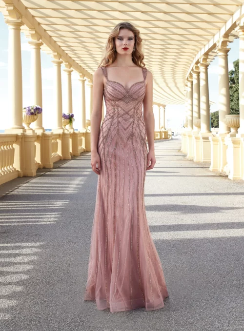 Vestido pedrería Susana Rivieri