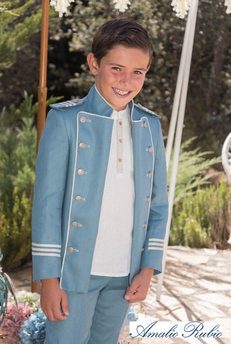 Traje comunion niño.