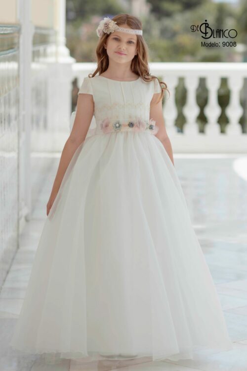 Vestido comunión niña marca De Blanco