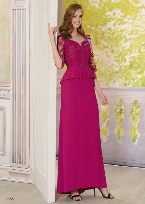 Vestido escote fantasía Carfi