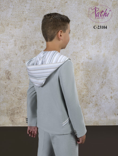 Traje marinero niño con capucha