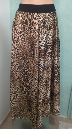 Falda raso animal print