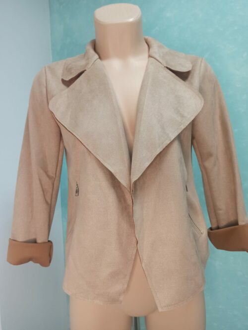 Chaqueta antelina