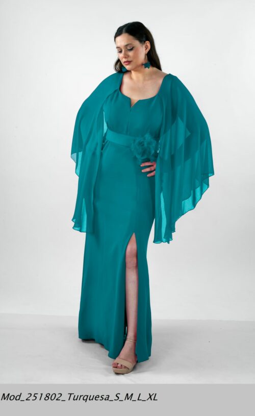 Vestido caída espalda