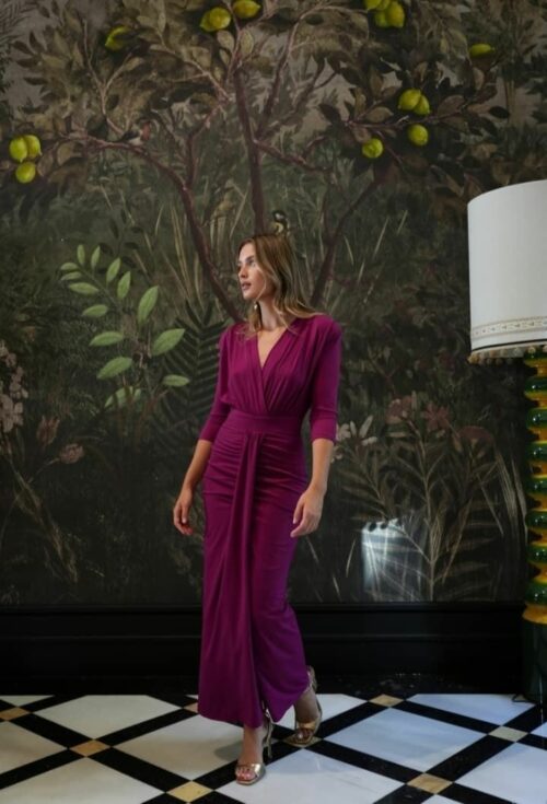 vestido cafe